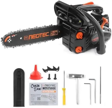 58CC Gas Powered Chainsaw 18 20 Inch Bars Chain Ergonomic Chainsaw Chain Brake Anti-Vibration System, 2-Cycle Petrol