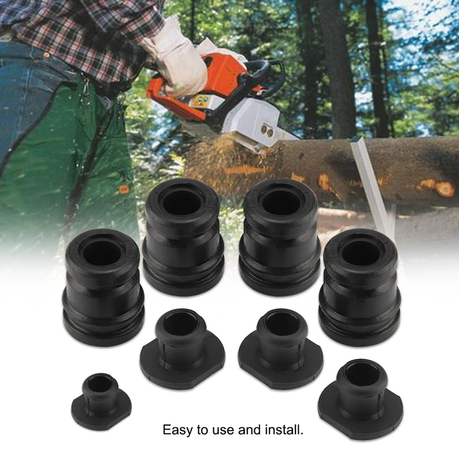 Handle AV Buffer &amp Plug  Mount Set for STIHL MS180 MS170 018 017 Chainsaw Handle AV Buffer Kit Handle AV Buffer for STIHL