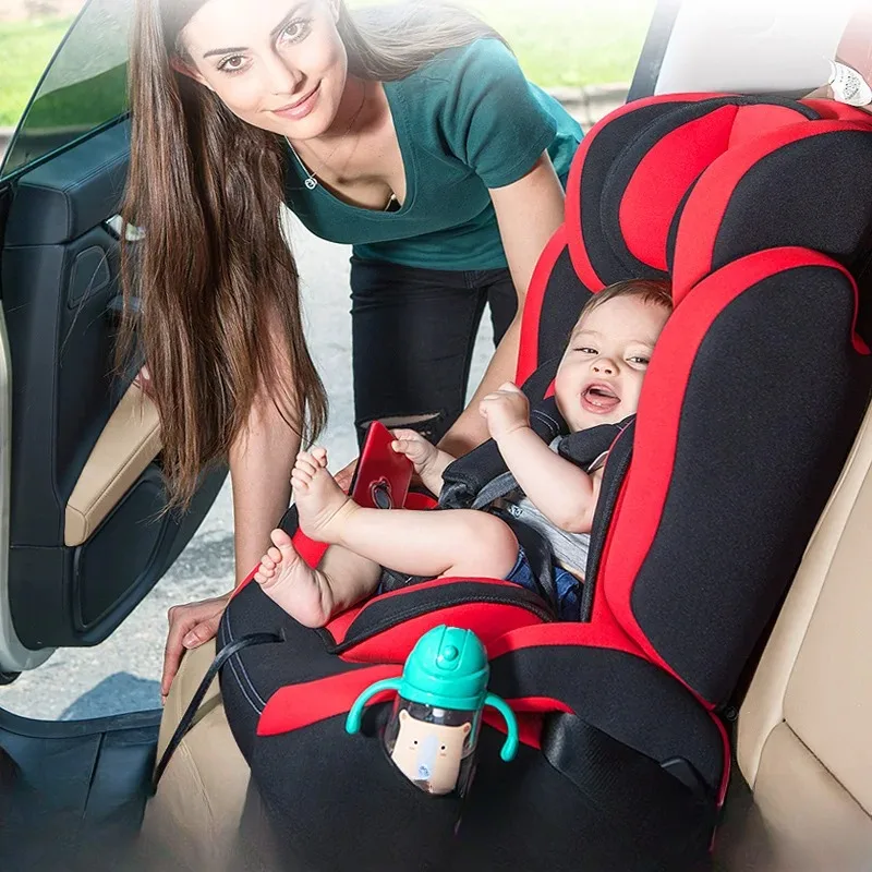 EG71 Asiento de coche para bebé directo de fábrica, refuerzo de seguridad versátil para niños, asiento universal para bebé de 9 meses a 12 años, compacto