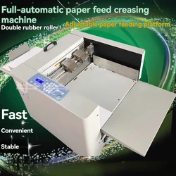Folding Dotted Line Automatic Digital Creasing Machine Dotted Line Solid Line Flattening Creasing Machine Paper Cutting Machine