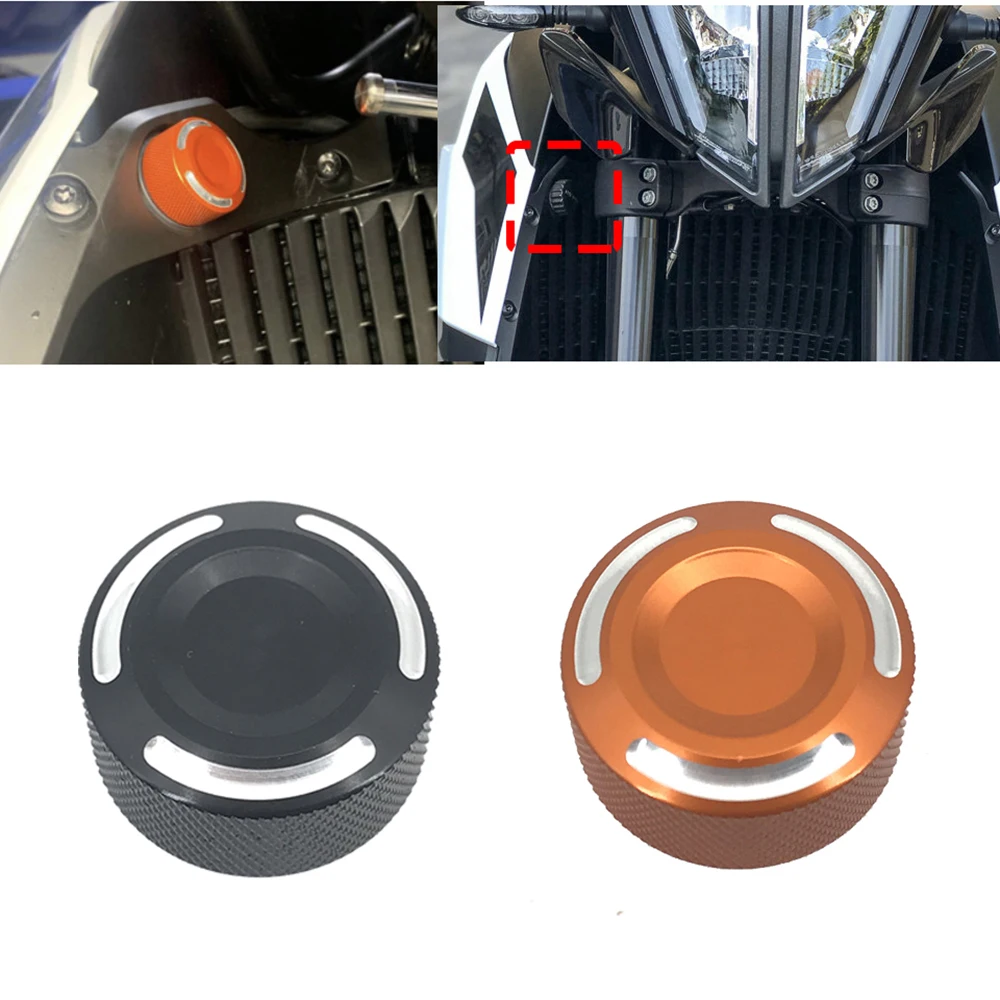 

Fit for KTM 890 890R 790 790R Adventure 2019 2020 2021 2022 2023 Motorcycle Accessories Radiator Water Pipe Decorative Cap Cover