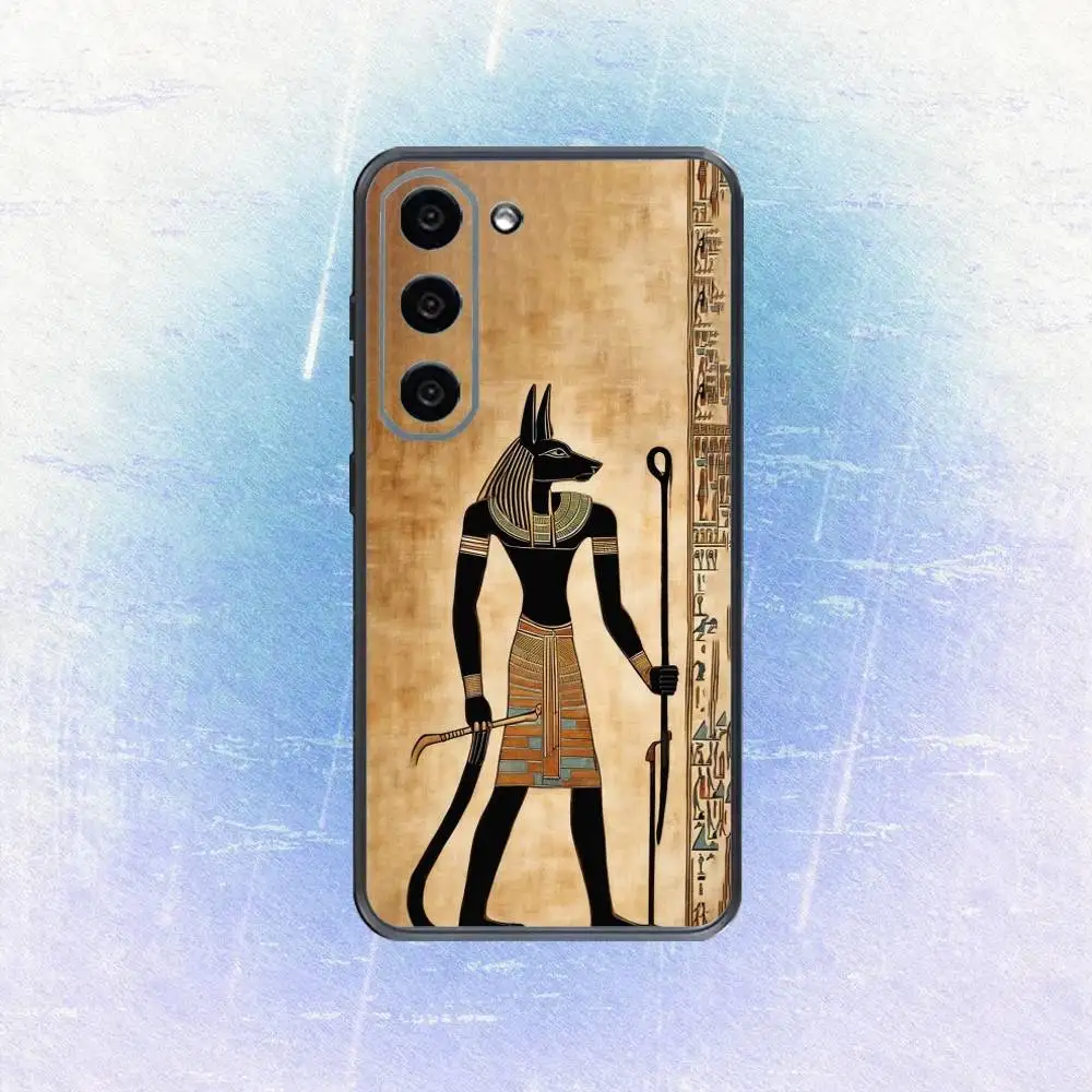 حافظة هاتف A-القصر الإلكتروني القديم لهاتف سامسونج جالاكسي A73، A72، A71، A70، A53، A52، A51، غطاء أسود ناعم آخر