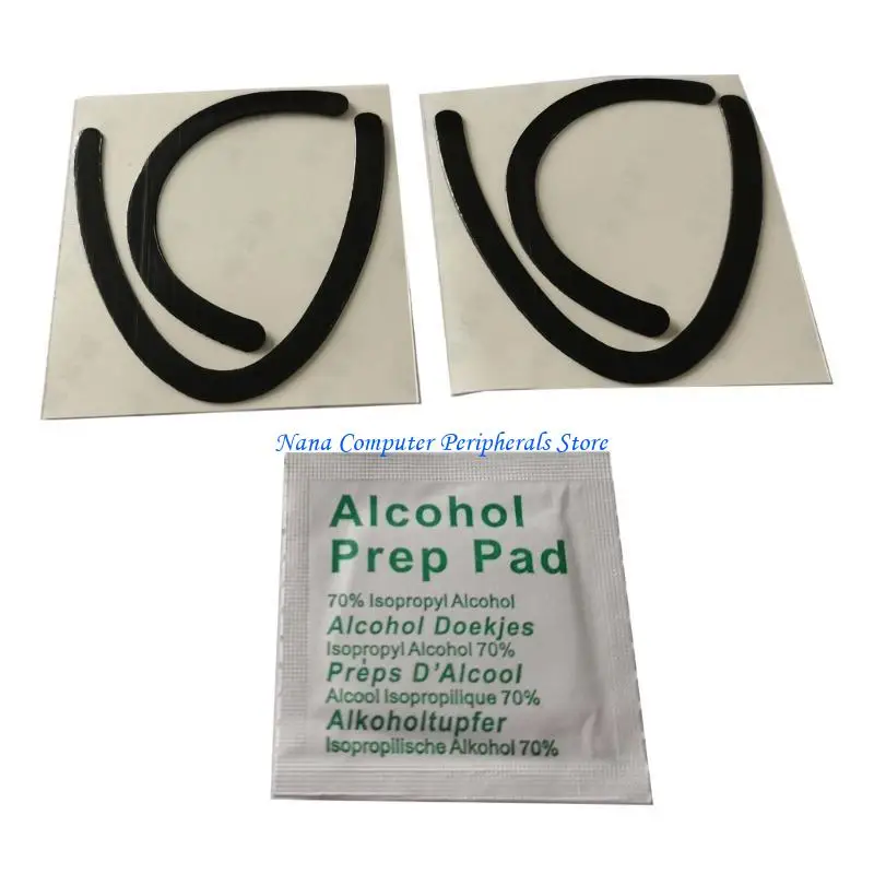 F68C Mouse Skates Pad Mouse Feet for MX Vertical/MX Lift Vertial Mouse Curved