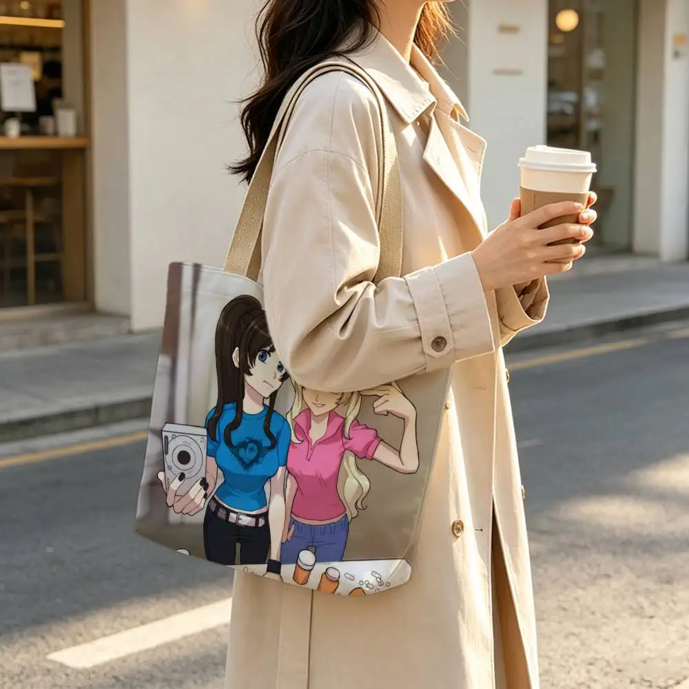 C-Class of 09 Print Bag Eco Shopper Cotton Jute Bag Reusable Bag Foldable Reusable Sac Tissu