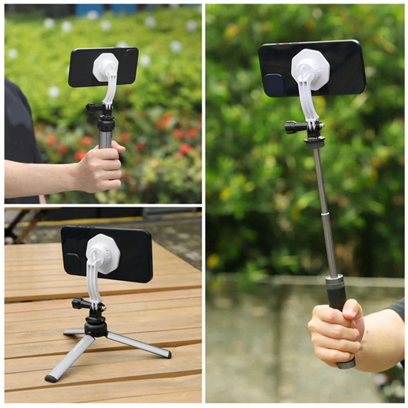 Магнитный адаптер SUNNYLIFE для Osmo Mobile 6 Magsafe, магнитный портативный удобный держатель для телефона, запасные части