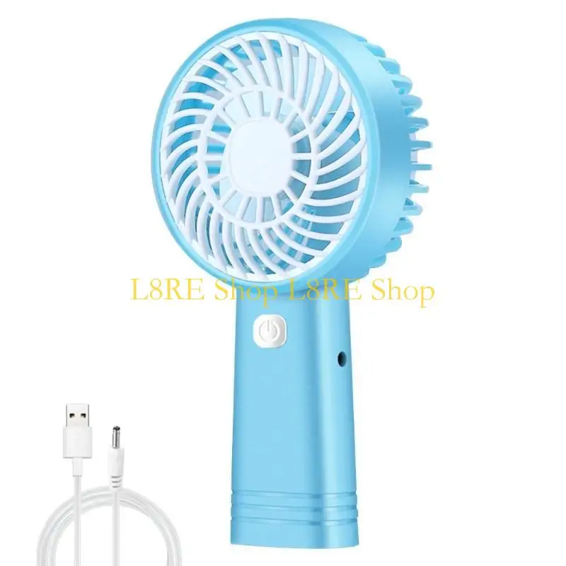 

L8RE Portable Desktop маленький вентилятор USB Регаментированный ручной вентилятор тихий мини -карманный инструмент охлаждения