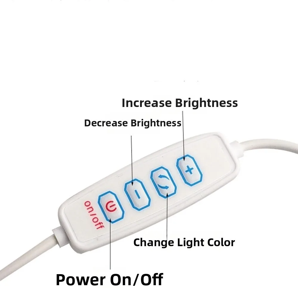 Modern Minimalist LED Mushroom Table Lamp USB Plug LED Lighting Bedside Lamp Dimmable Decorative Night Light Living Room