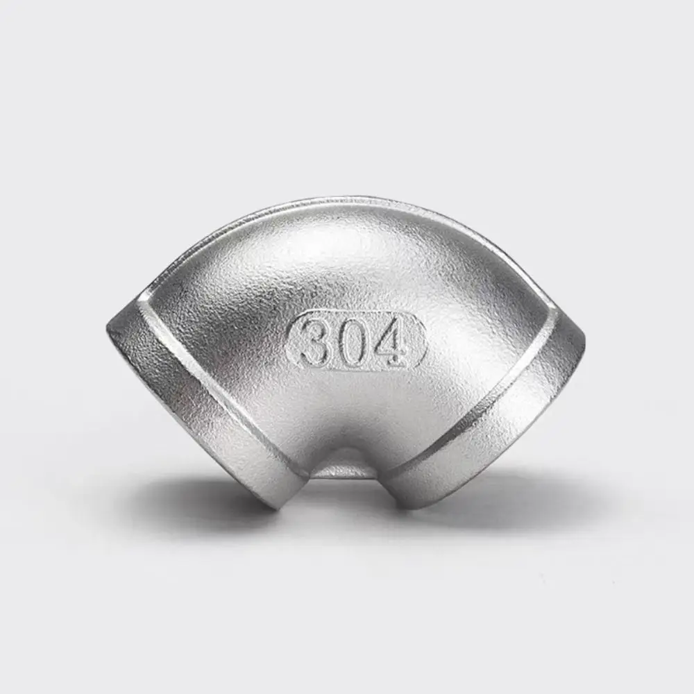 304 Stainless Steel Elbow Fittings 90 Degree 1/8