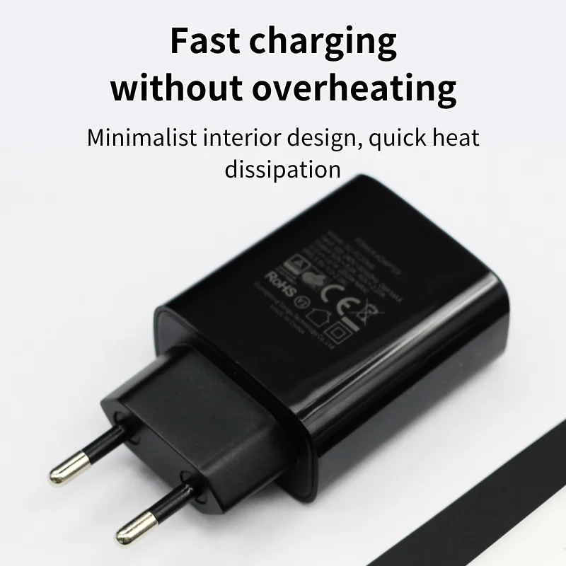 شاحن سريع PD20W شاحن سفر قياسي للاتحاد الأوروبي لأوروبا يدعم فرنسا وهولندا الدنمارك اليونان من النوع c متعدد الوظائف
