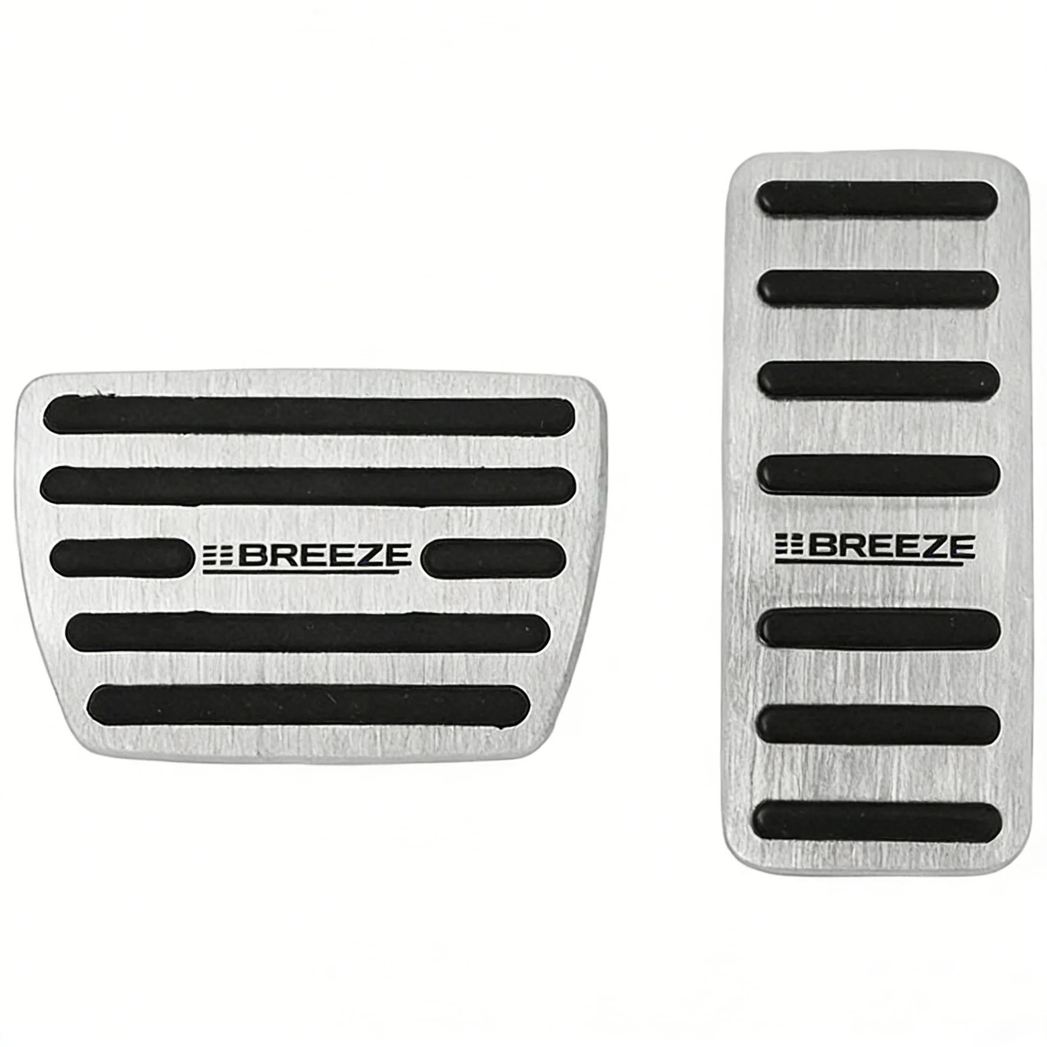 

Для Honda Breeze 2023-2025: Накладки на педали из алюминиевого сплава (антиковыпадающие, для тормоза и акселератора), без сверления, аксессуары для BREEZE