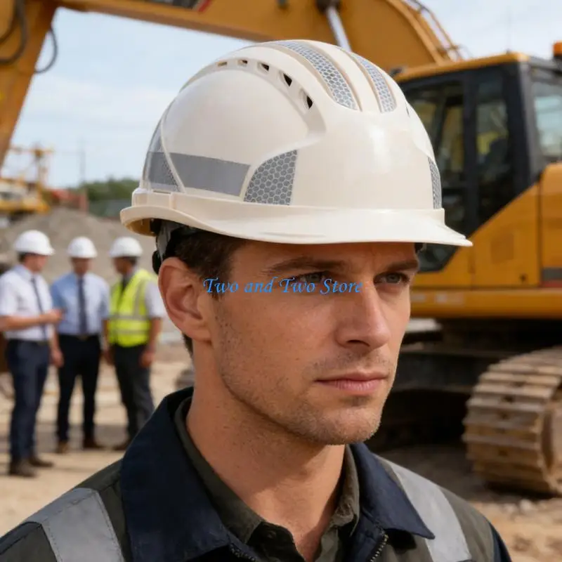 

HX6F Protective Construction Helmet Reflective Design Suitable For Low Light Areas