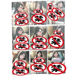 9Pcs/set Game Card Final Fantasy VII Tifa Sexy Nude Card Anime ACG Fan Toy Gift Game Collection Card