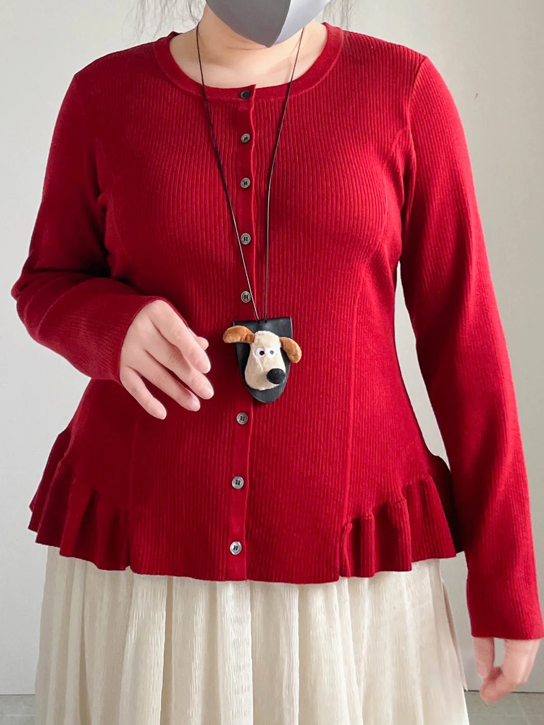 

plus Size Knitwear Slimming Long Sleeve Inner Wear T-Shirt Design Trendy Spring Fashion Comfortable Breathable Korean Style
