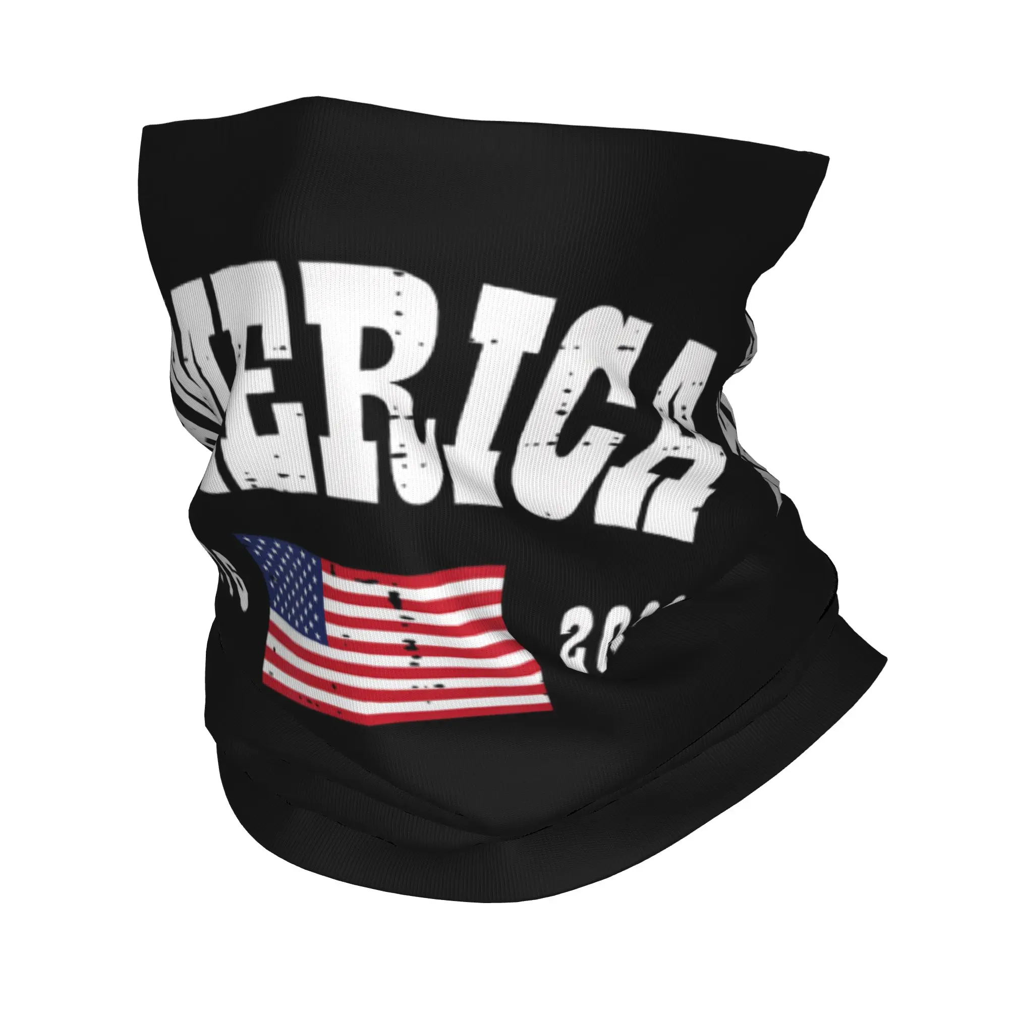 America 250th Anniversary USA Bandana Neck Cover Balaclavas Wrap Scarf Printed Flag Patriotic Headband Cycling Adult All Season
