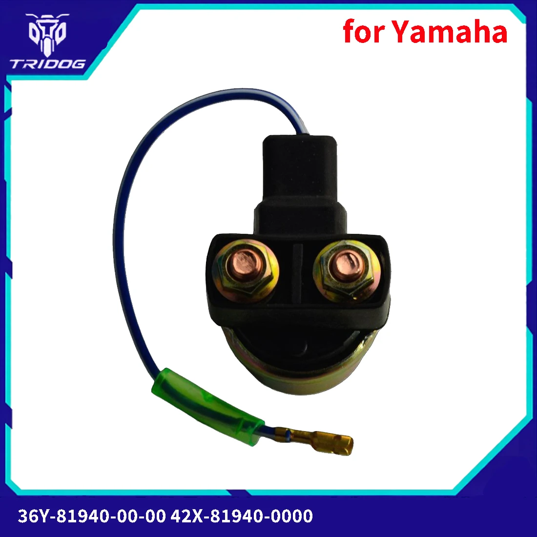 Starter Solenoid Relay For YAMAHA YFM350 YFM600 YXR660 YFZ450 Big Bear Warrior Grizzly Rhino Wolverine Kodiak Bruin Raptor 450