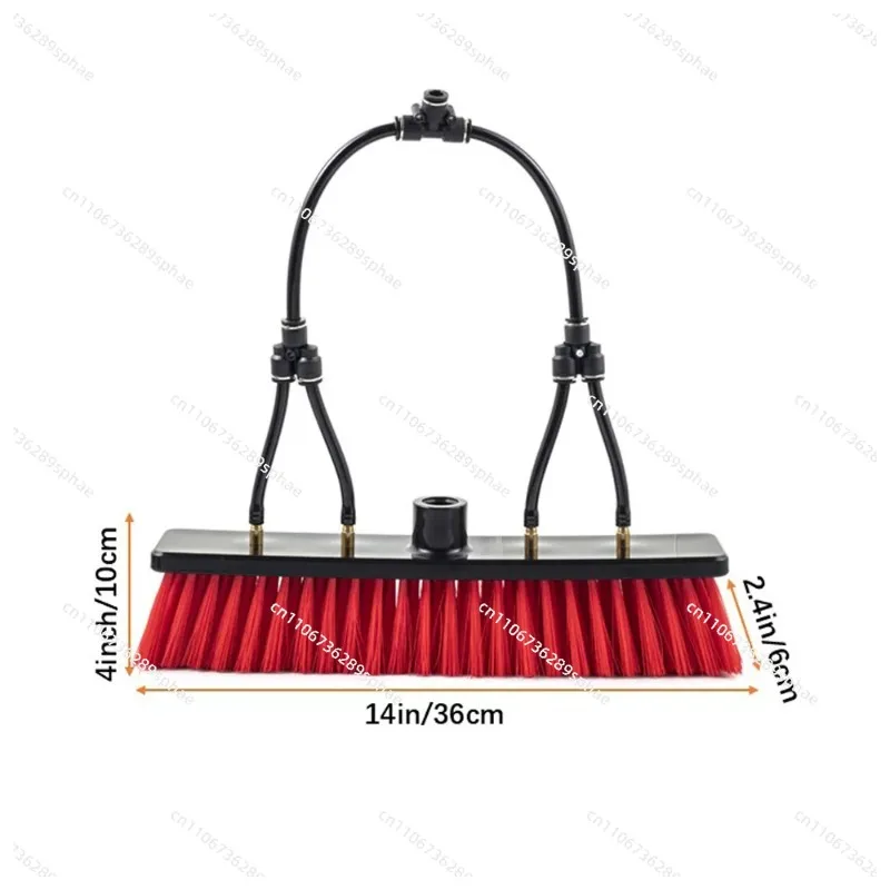Telescopic rod water brush, cleaning universal brush, window cleaning brush