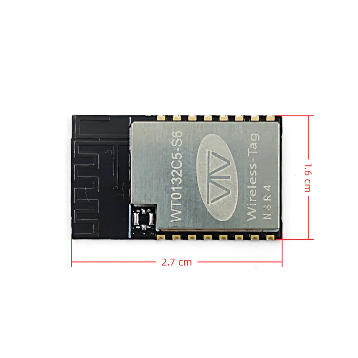 ESP32-C5-N8R4 2.4G/5G デュアルバンド Wi-Fi 6 モジュール WT0132C5-S6 (Espressif ESP32 C5チップ搭載) Zigbeeゲートウェイ/ESP32ボード用