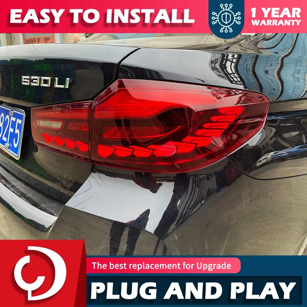 

Автомобильный Стайлинг, задний фонарь для BMW G30, задний фонарь s 2018-2019 525i 530i F90 G38, светодиодный задний фонарь DRL o светодиодный ная лампа, автомобильные аксессуары