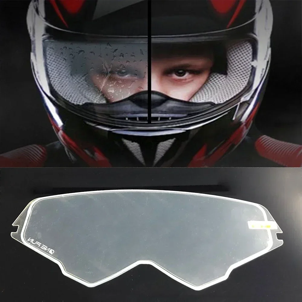 For AGV AX9 Helmet Visor Anti Fog Film Motorcycle Helmet AX-9 Visor Helmets Lens Film
