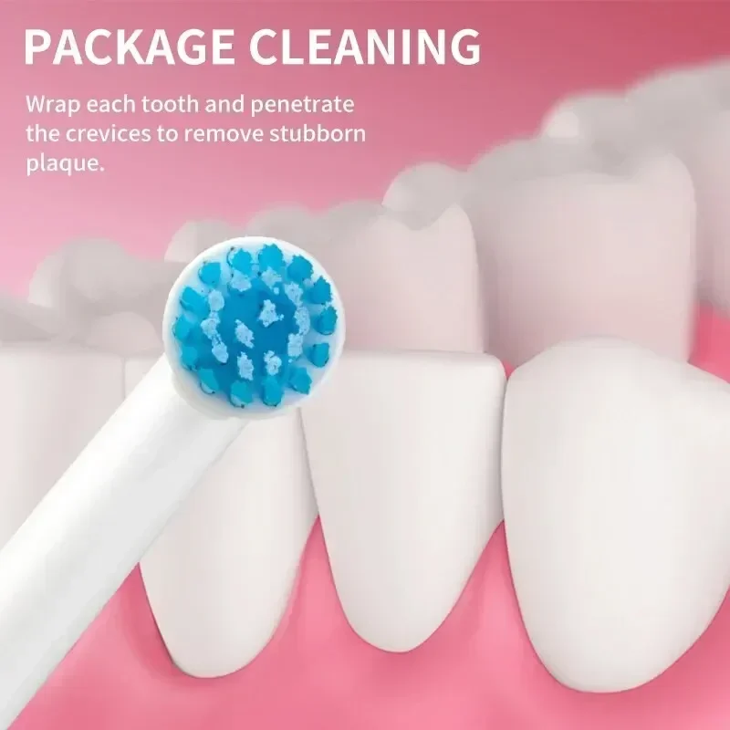 구강 B 전동 칫솔용 교체 브러시 헤드, 고급 파워, 활력 정밀 클린, 프로 헬스, 트라이엄프, 3D 엑셀, 8 개