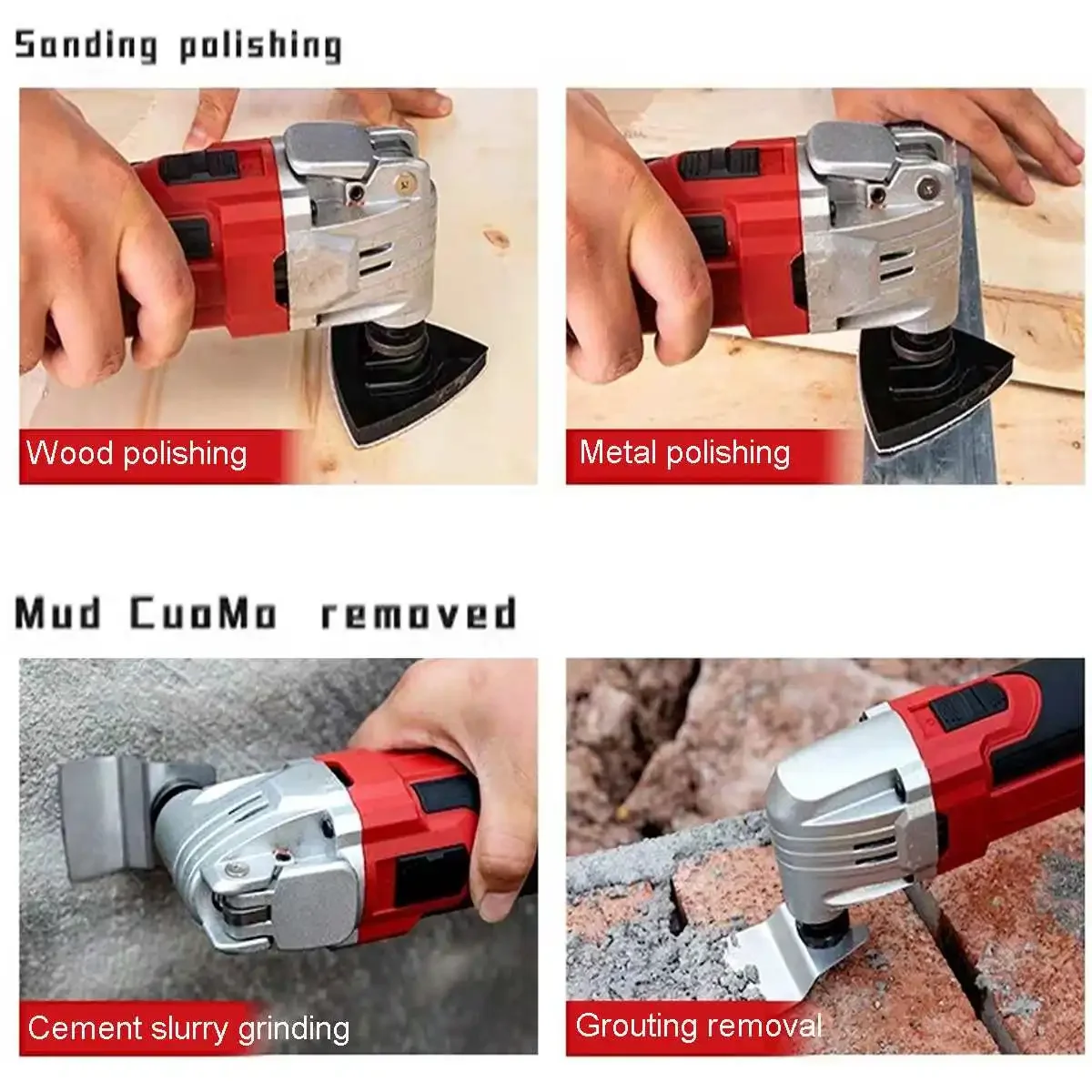 720W Multi-Tools Multifunction Tool Oscillating Variable Speed Renovator Electric Home Decoration Trimmer Electric Saw