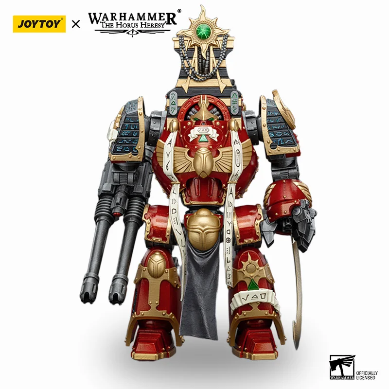 

JOYTOY Warhammer The Horus Heresy Action Figure 1/18 Thousand Sons Dreadnought With Force Blade Gravis Autocannon Mecha Warrior
