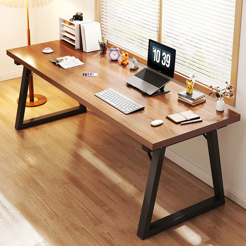 Factory Direct 2026 Computer Desk Home Desktop Desk Simple Modern Bedroom Student Double