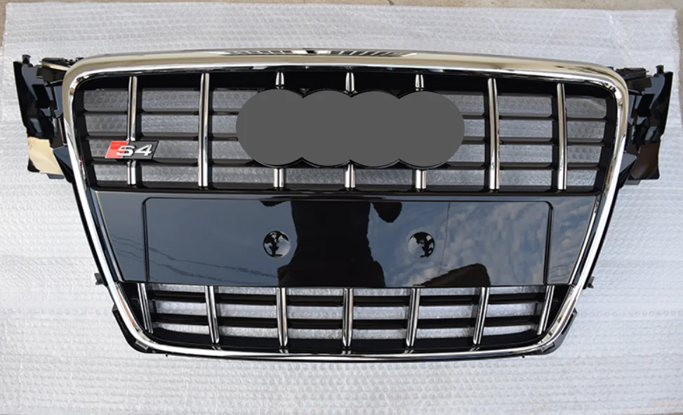 Body Parts S4 Style Hood Grille For Audi A4/S4 B8 Upgrade Audi S4 Radiator Grille 2008-2012