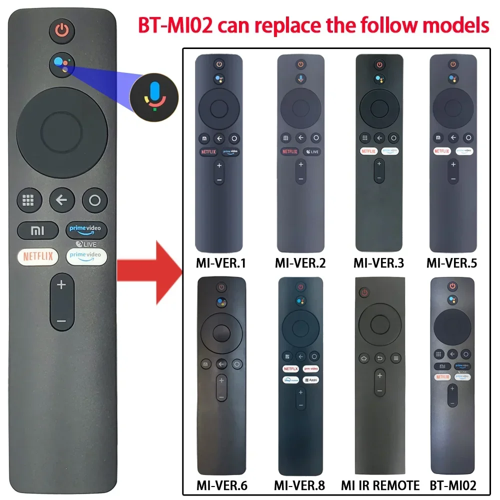 universal remote controller use for MI/XIAOMI TV, TVSTICK,TVBOX,XMRM-006,XMRM-00A,XMRM-M8,replace remote SMART TV Voice control