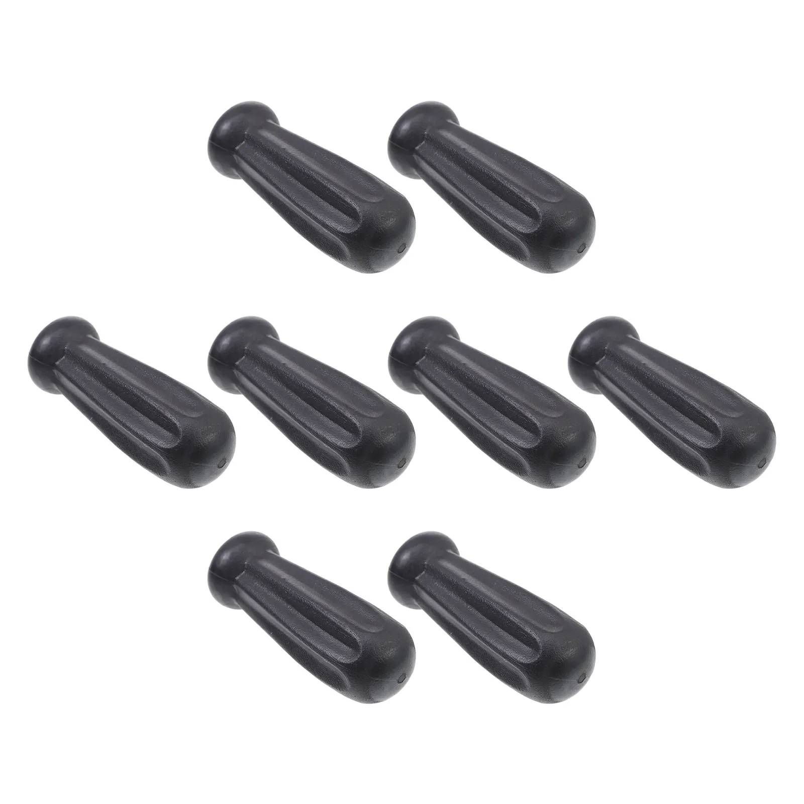 

8pcs Plastic Grips For Grip Table Football Table Football Plastic Foosball Grip Handle Machine Ergonomic Compact Black
