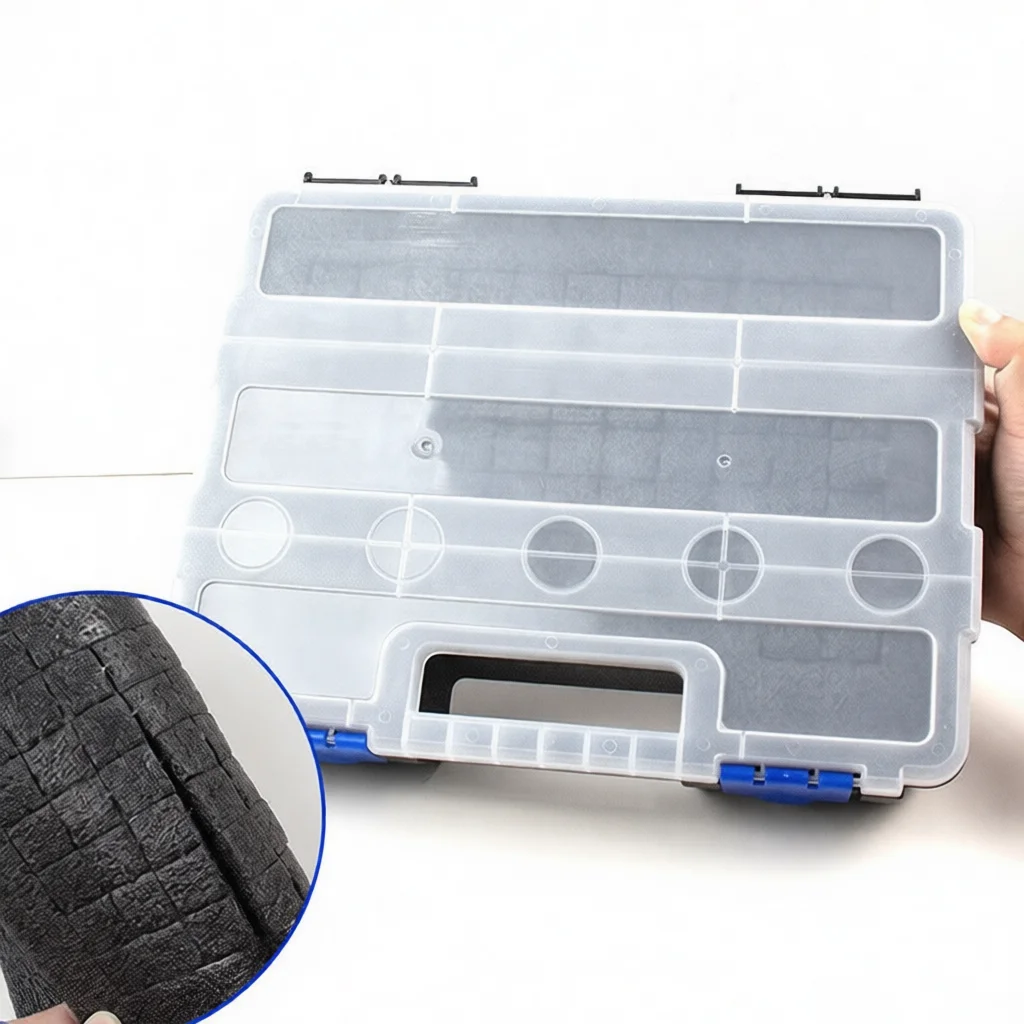 Adjustable Compartment Organizer Box Plastic Hardware Storage Container Case For Screws Nails Electronics Jewelry Tools