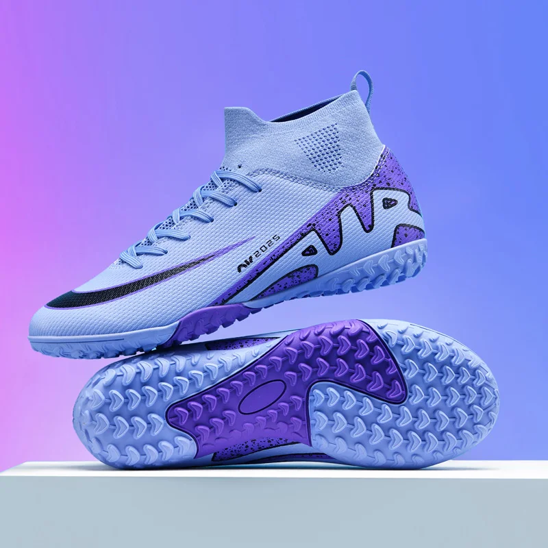 

Men Football Field Boots Professional Society Cleats Original Children Soccer Shoes Grass Training Kids Non Slip Football Shoes