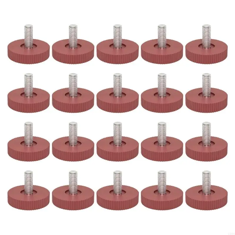 Pack Of 20 Adjustable Height strong  Not  Slip Protector Noise Reducing Furniture Leveling Pad for hardwoods  Tile Concrete