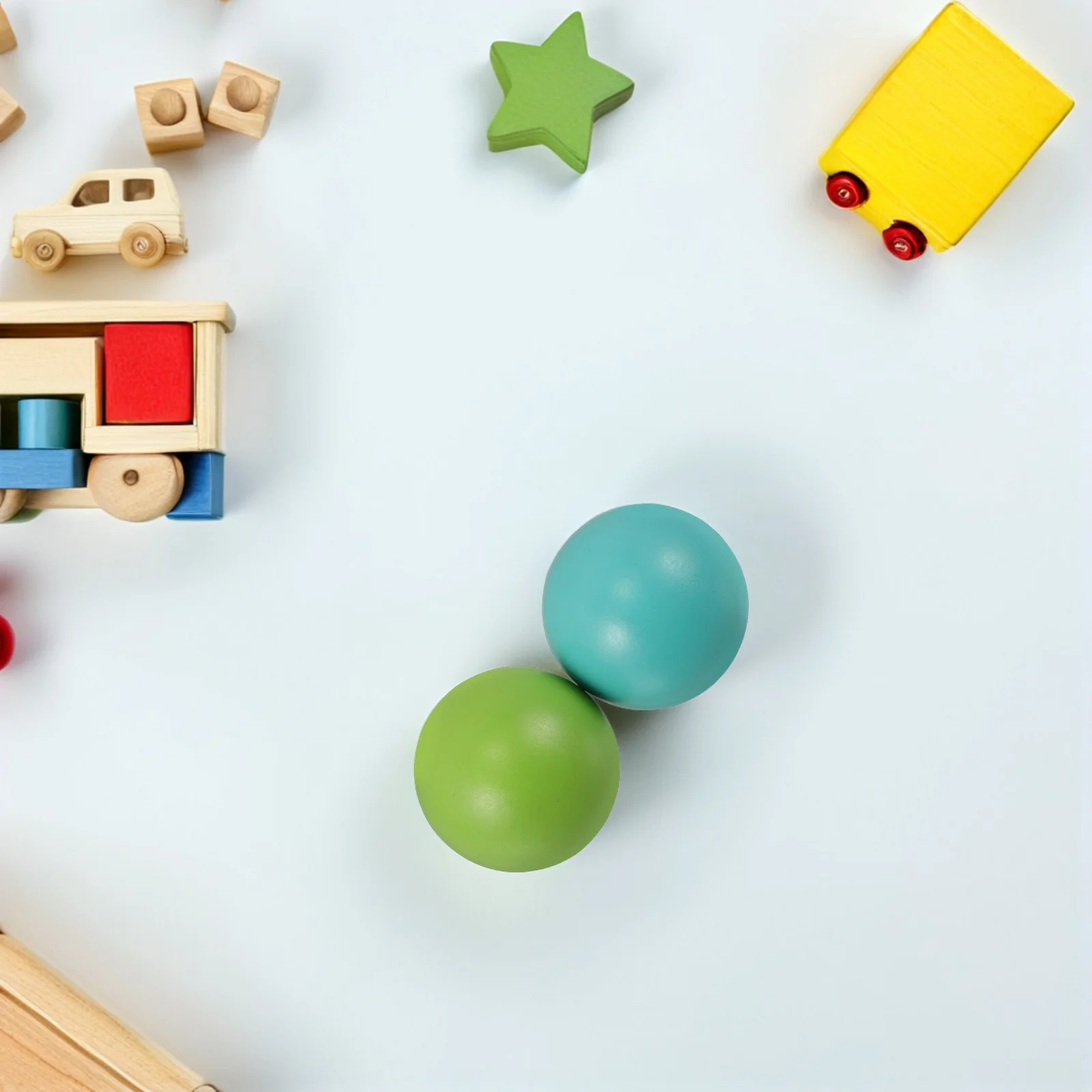 2 قطعة كرات الكروكيه مجموعة خشبية الأطفال في الهواء الطلق ألعاب الحديقة الأسرة الفناء الخلفي الأطراف المدرسية الأحداث الكروكيه مجموعة كرات الفناء الخلفي #2