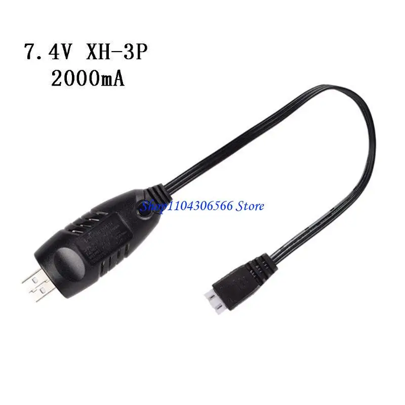 02dd 7.4v شاحن XH-3P 2S Lipo بطارية الشحن السريع للسيارات RC