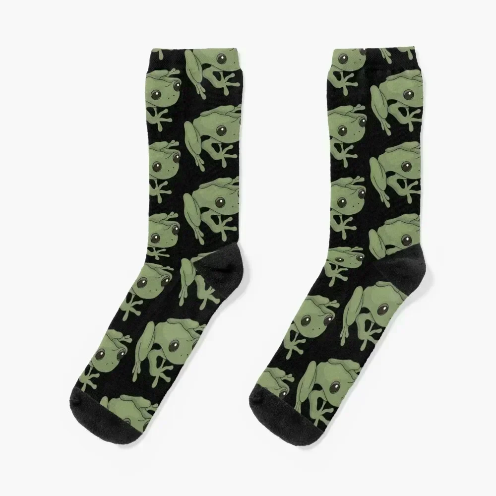 Frog Socks cute compression Men Socks Women's