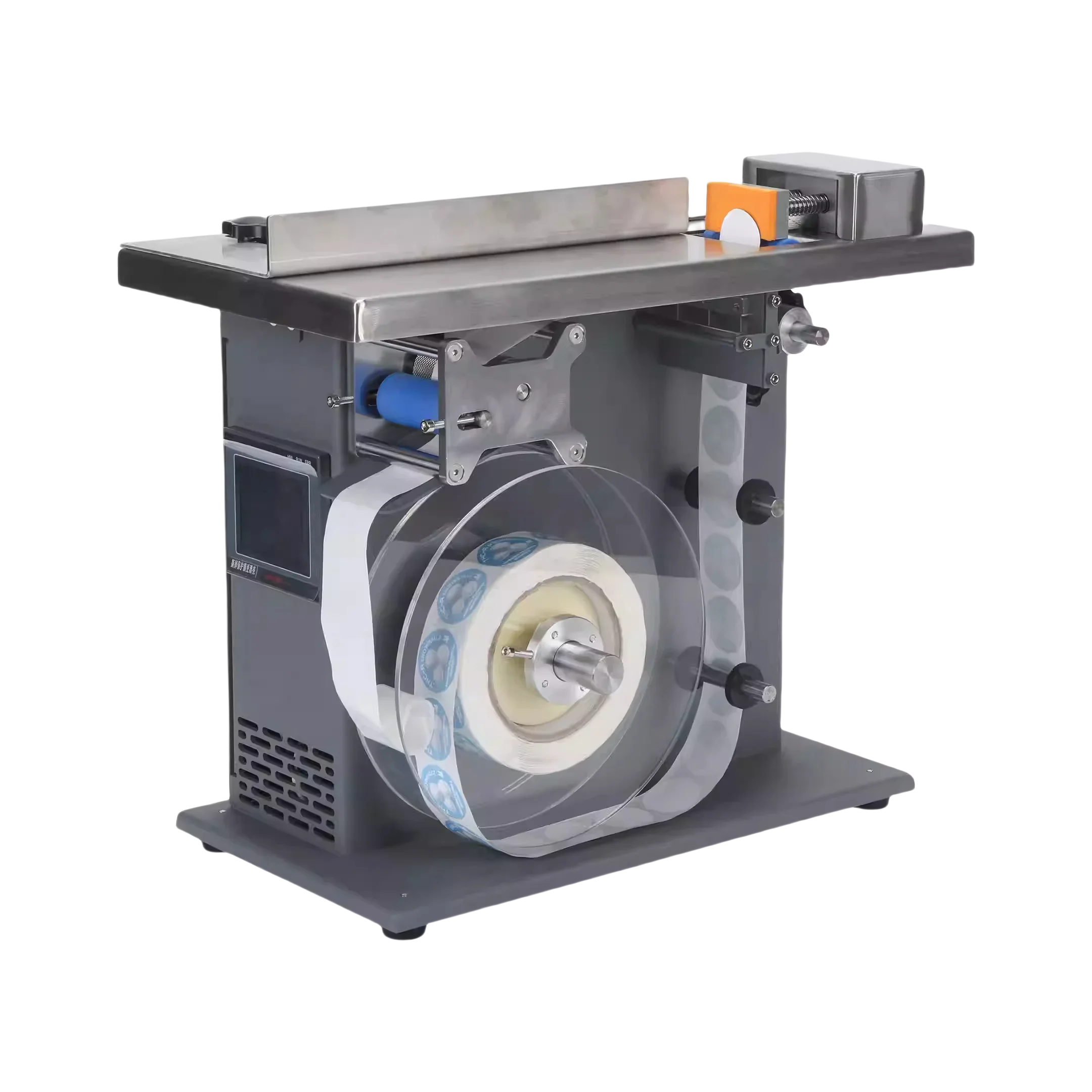 آلة وضع العلامات الأوتوماتيكية بالكامل بارتفاع 90 درجة لرسم الكرتون رائجة البيع لحل التغليف الفعال للأعمال