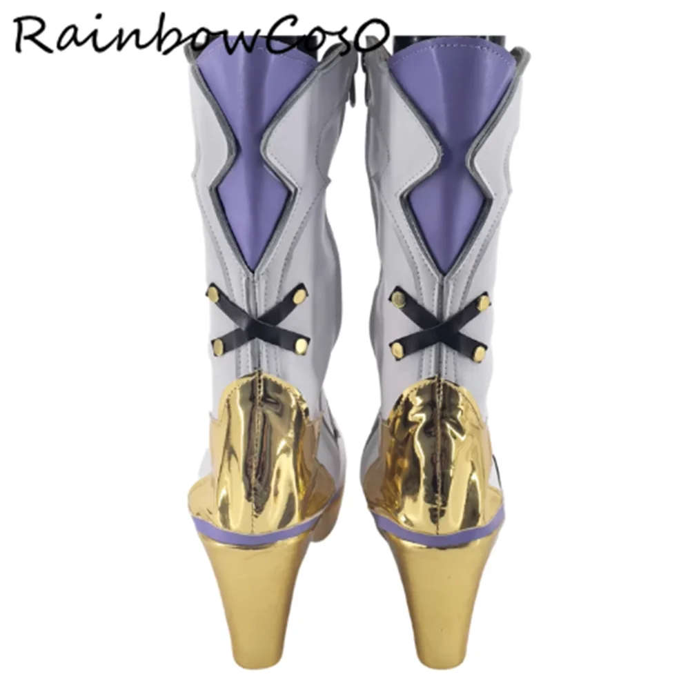 Elysia Honkai Impact Honkai: Star Rail Cosplay Shoes Boots Game Anime Party Halloween RainbowCos0 W5401
