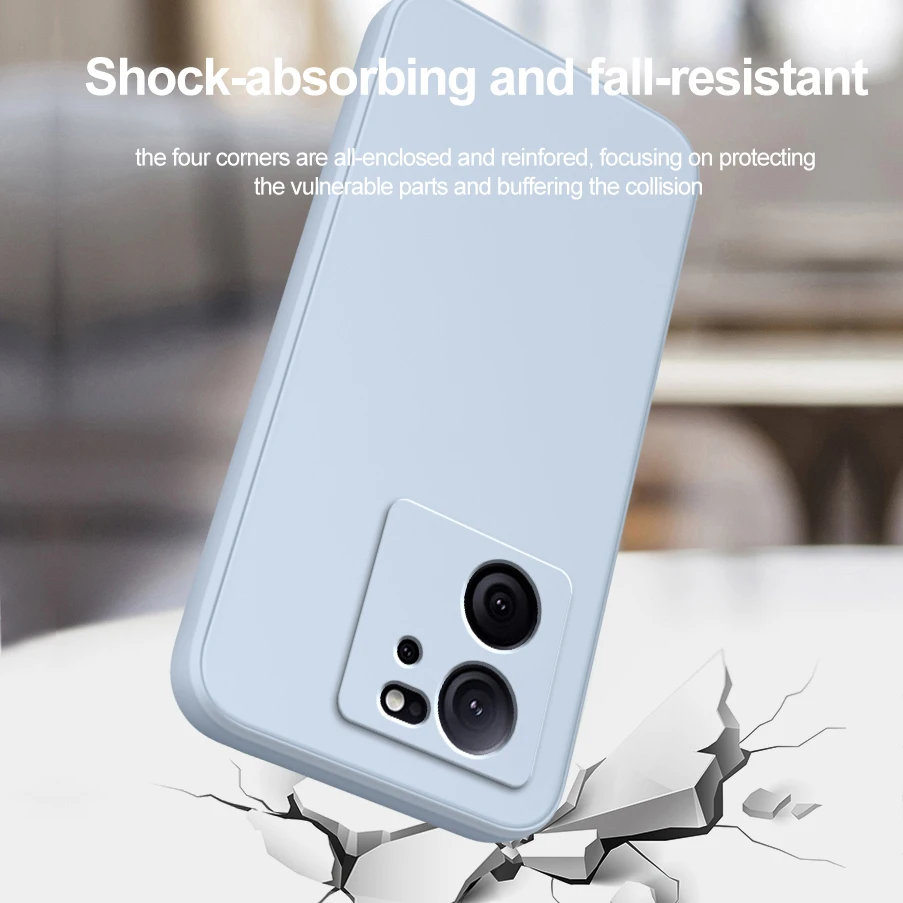 Mi 13T Mi13T Pro Case Luxury Liquid Silicone Soft Cover For Xiaomi Mi 13T Mi 13 T Pro Mi13T Pro 5G Protection Phone Cases Fundas
