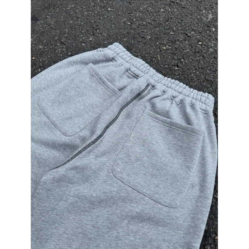 

2025 новые удобные светлые спортивные брюки в стиле ретро для повседневной одежды, прямые брюки с высокой талией и эластичной резинкой на талии