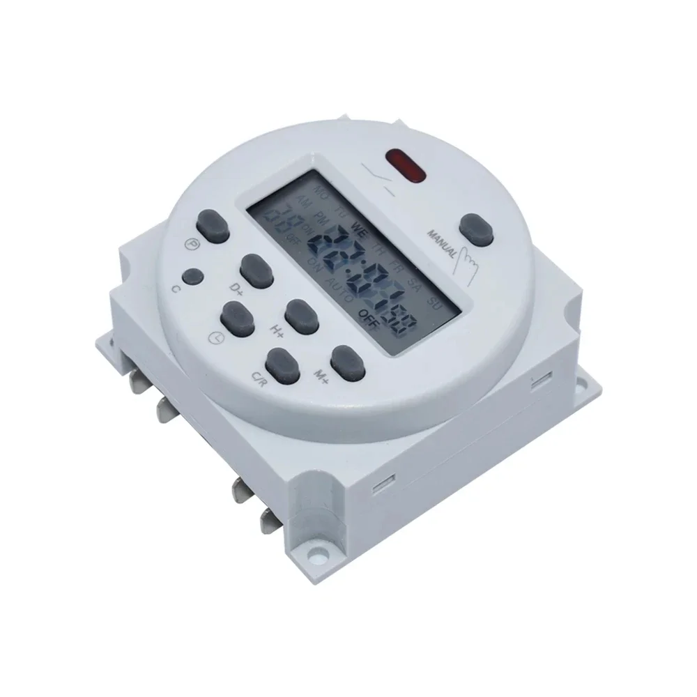 Timer Switch CN101A  AC/DC 12V 24V 110V 120V 220V 230V 240V Digital LCD Power Week Mini Programmable Time Switch Relay 8A to 16A