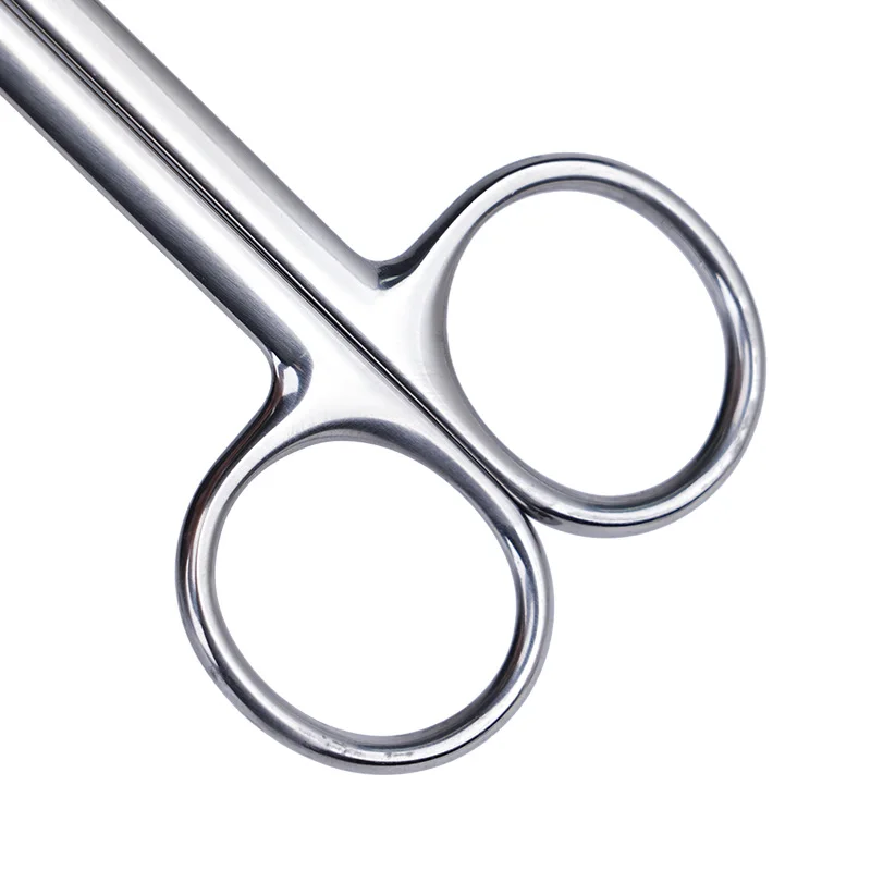 Animal Veterinary Vet Medical Stainless Steel Surgical Scissors Straight curved Tip Haircut Scissors 10cm/12.5cm/14cm/16cm/18cm