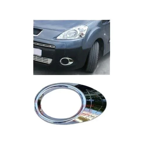 FRONT BUMPER FOG HEADLIGHT BEZEL NİKELAJI Left PARTENR-BERLINGO 2009-2014 451937398