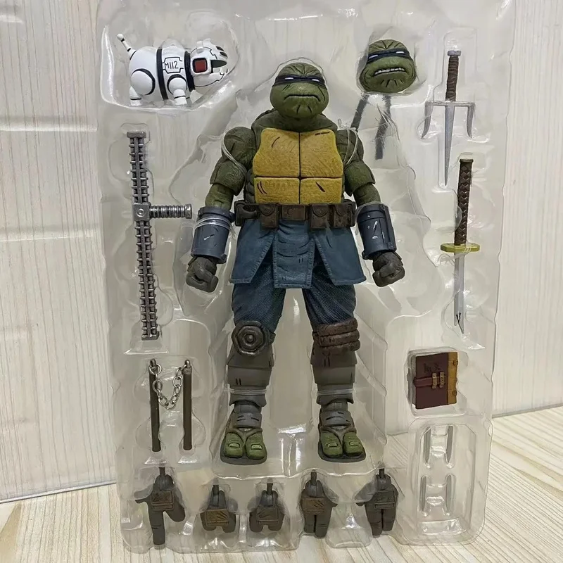 NECA-Ultimate Last Ronin Teenage Mutant Ninja Turtle Action Figure Brinquedos, Modelo de Coleção TMNT, Presente Original, 7 ", 54269