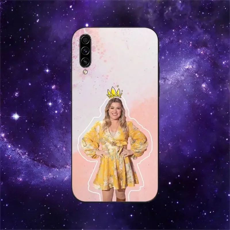 Kelly Clarkson Zanger Telefoon Case Voor Samsung Galaxy A02 A12 A13 A22 A32 A41 A51 A53 A71 A73 Shell