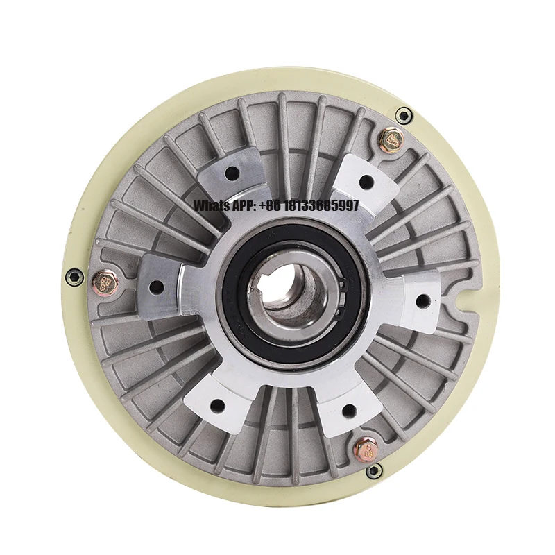 Magnetic powder brake clutch electromagnetic brake single shaft double shaft hollow
