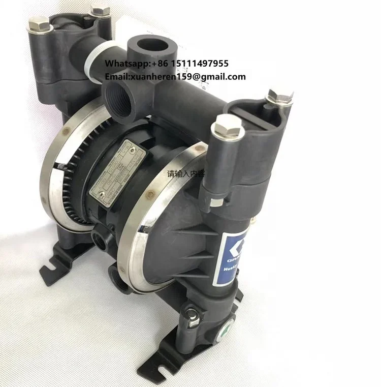 Reliable HUSKY 716 Series Metal Pneumatic Diaphragm Pumps Air Chemical Transfer Pump for Wastewater Treatment/Oil