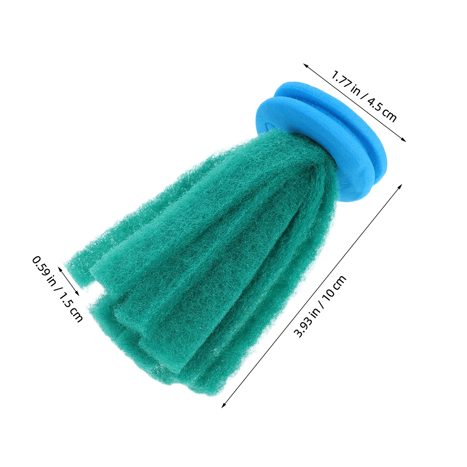 10 قطعة جامع بيض السمك العائمة المماسح التورخ لينة حوض السمك تربية العشب كفاءة وضع البيض ممسحة خزان الأسماك فراي حامي #3