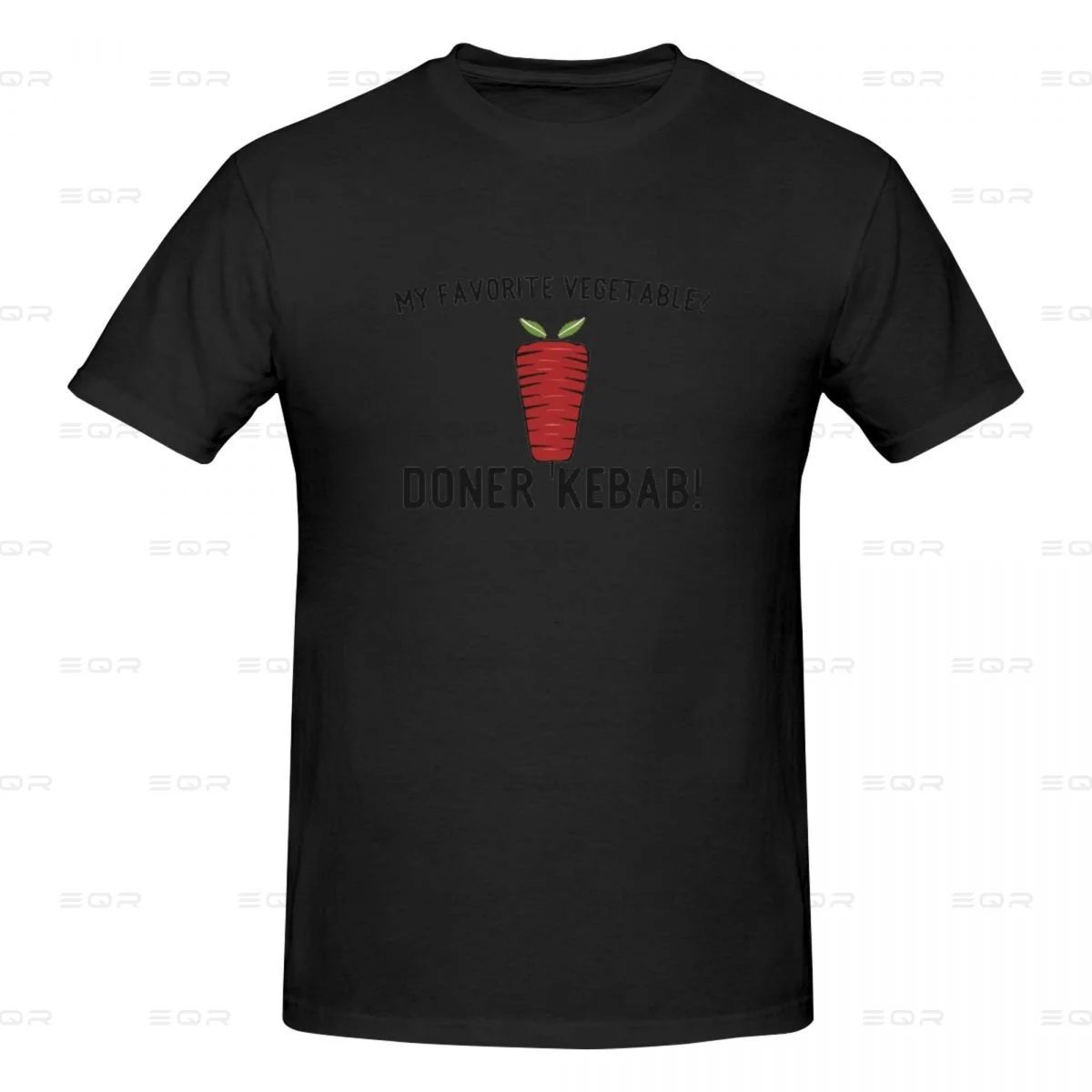 I Love Doner Kebab 2 Men's round neck T-shirt,Modern,Novelty all the year round Gift