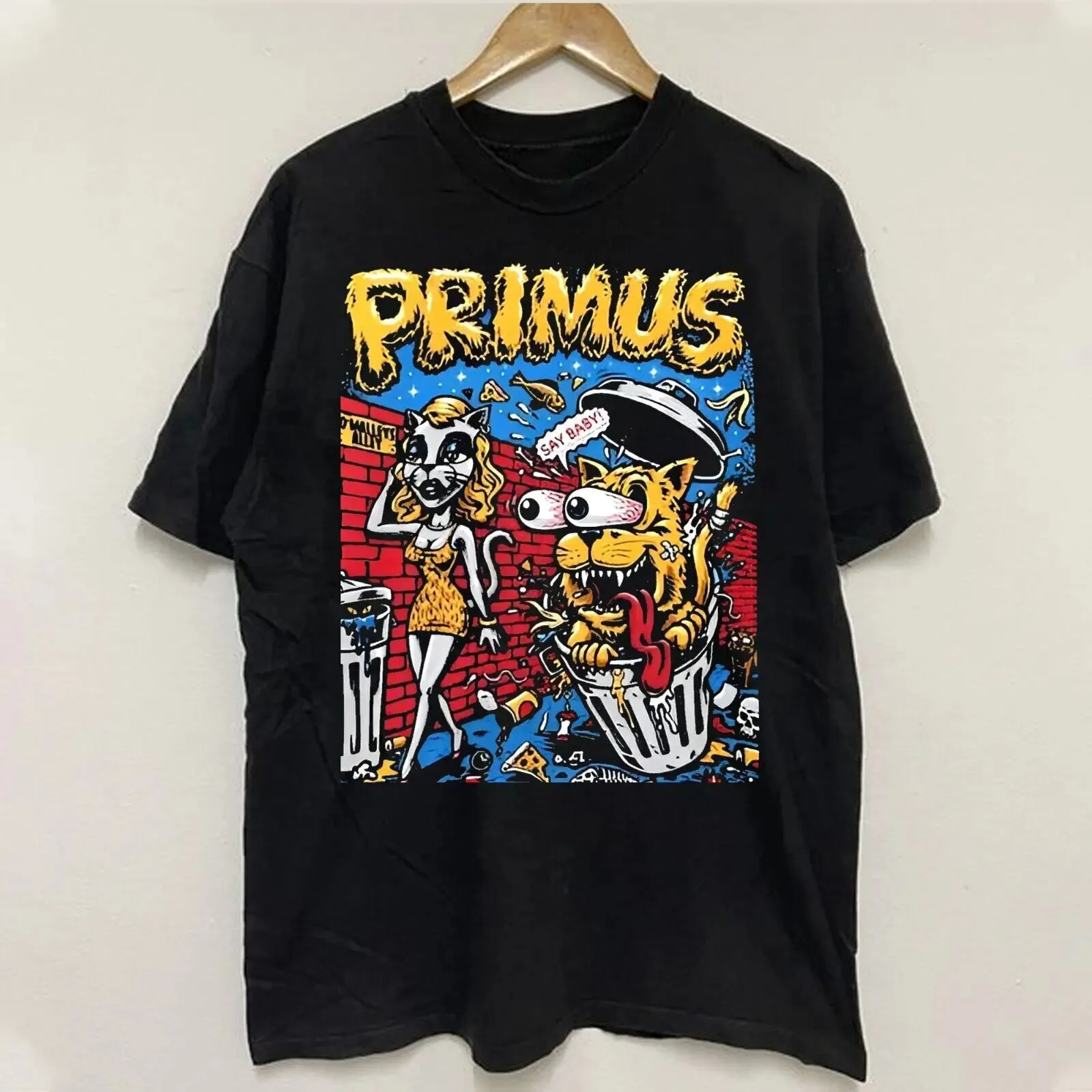 New Primus World Tour 2023 2024 Cotton Black S-5XL T-Shirt